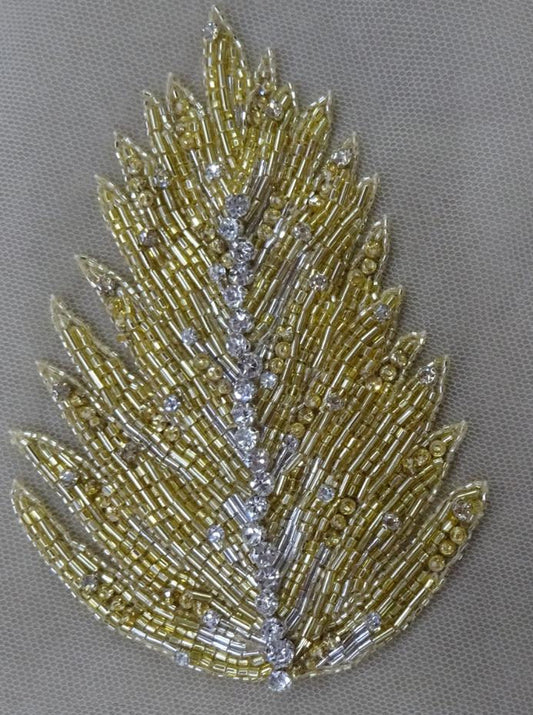 Crystal Leaf Motif